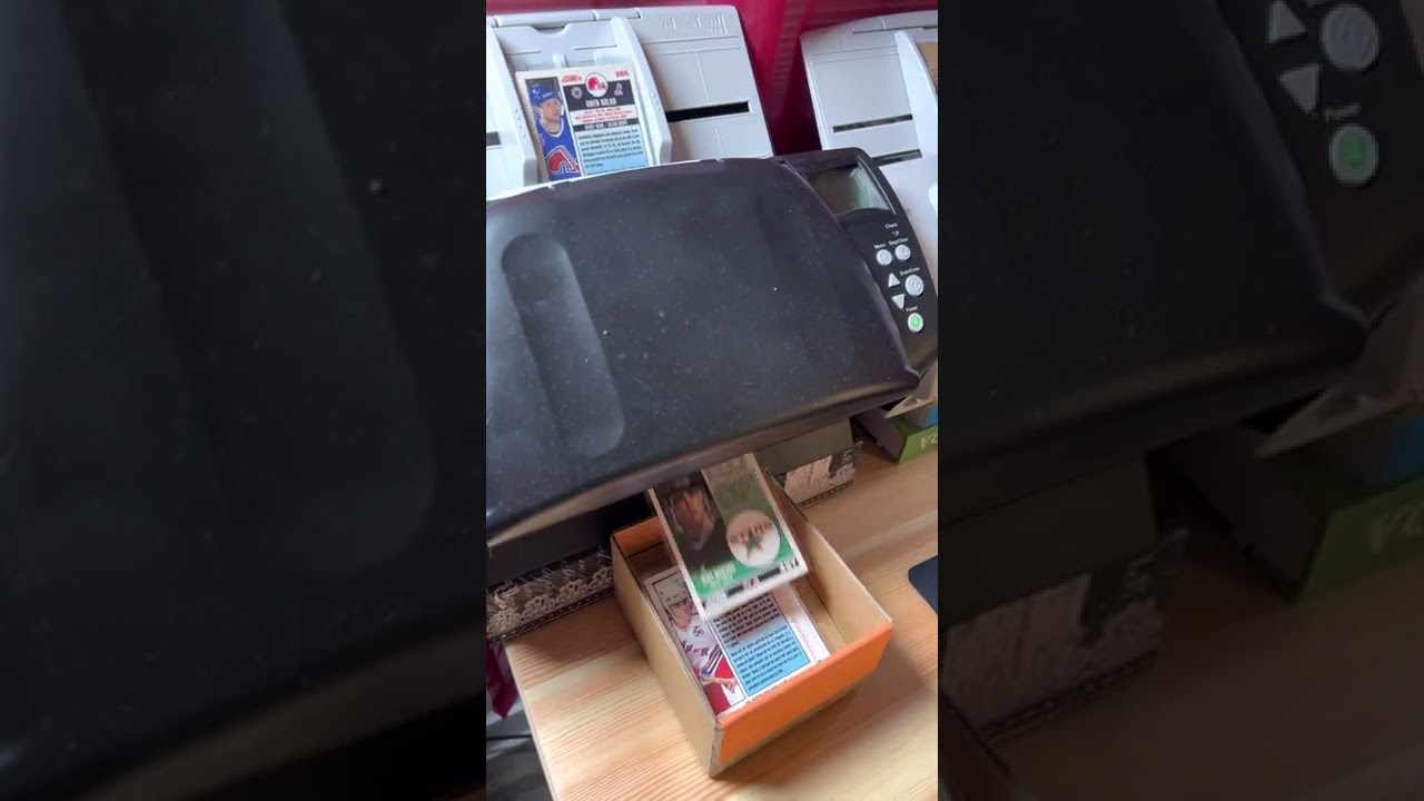 Scanning cards in sleeves with the Fujitsu fi-7160