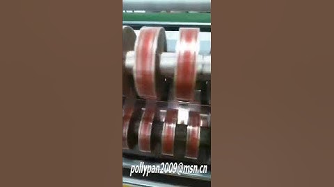 BOPP Tape Slitting Machine  with Core Cutter Core Loader and Mini Rewinder for BOPP gum roll tape