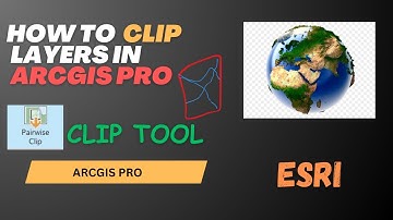 How to Clip a feature in ArcGIS Pro #clip #esri #arcgistutorial #arcgispro