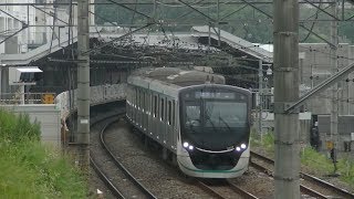 平日朝の東急田園都市線藤が丘駅2019年版（字幕入り）