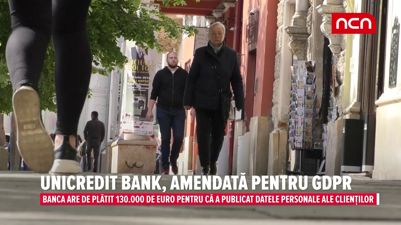 UNICREDIT BANK, AMENDATA PENTRU GDPR stories we tell