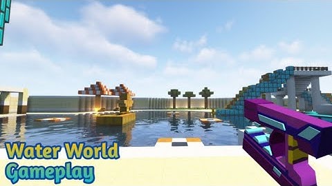 Build And Shoot Water World Gameplays 2025 - Blockman Go