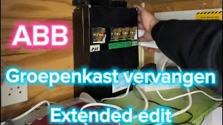 Groepenkast vervangen ⚡️XL Video 1 | Elektricien | Amsterdam | ABB | how to | diy