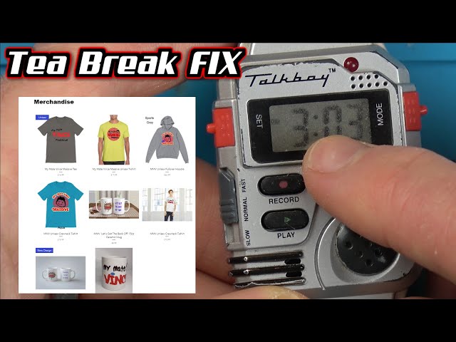 Broken 1996 Talkboy Digitial Watch / Toy -Tea Break Fix - YouTube
