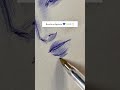 trending art challenge #shorts #drawing #artchallenge #trending #fyp #pov