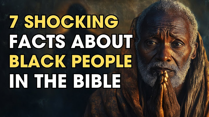 7 Shocking Facts About Black People in the Bible They Won’t Tell You! | Biblical Wisdom