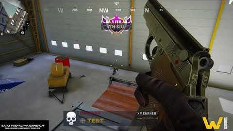 Kill Notification Sample on Hangar Map | War Identity Competitive FPS Game Coming Soon