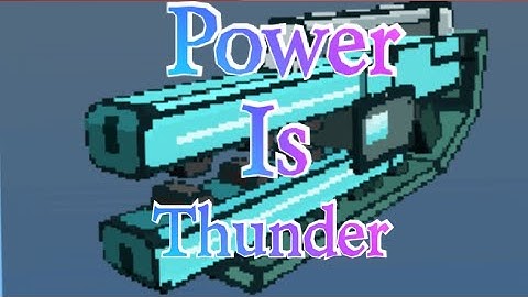 I bought the Thunder ⚡ in build and shoot 😀