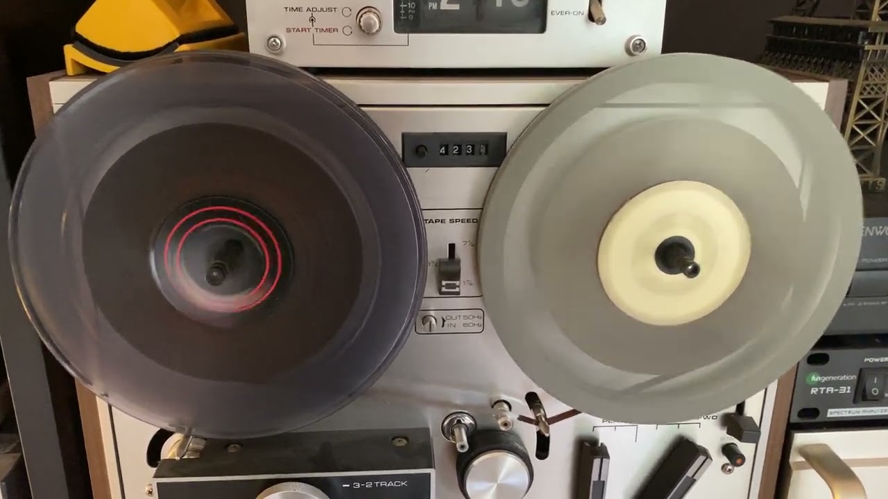 Information reel-to-reel recorder - Tapehead