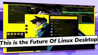 mindblowing archlinux hyprland setup // make your linux desktop look modern and professional