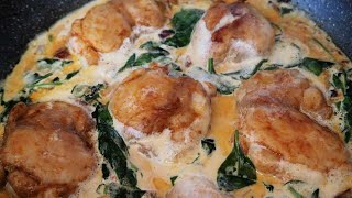 Creamy Tuscan Chicken Recipe | Easy Gluten Free, Low Carb and Keto Friendly Dinner Idea