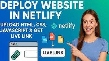 🌐Upload & Publish Your Website on Netlify (Free Hosting) Html Css JavaScript @trendy_aiworld 