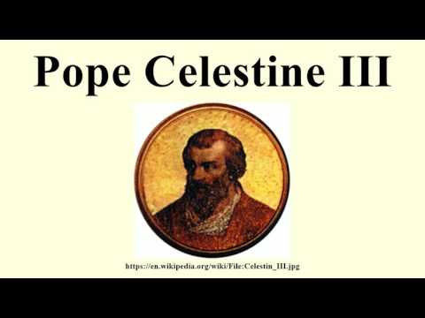 Pope Celestine III YouTube