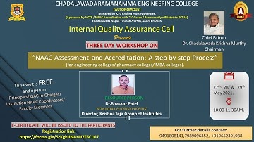 NAAC THREE DAY WORKSHOP-Day2