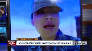 Air Force sergeant disciplined for posting 'racist' rant