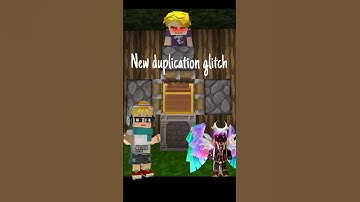 NEW Duplication Glitch in Skyblock🔥🔥(Super Fast & Easy) #shorts