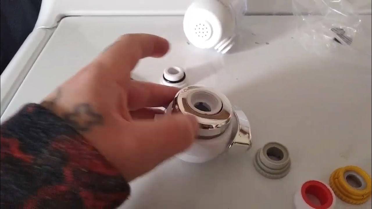 How To Install A Sun Pure Water Filter On Your Faucet YouTube