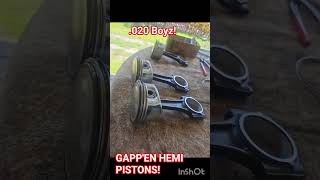 Hemi Pistons Gapp'en! #mopar #hemi