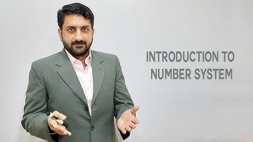 Lecture 3 | Introduction to Number System by Dr Usman Hashmi in Urdu/ Hindi