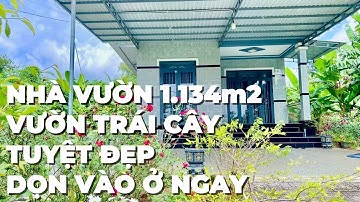 Quá Tiếc Nuối Khí Bán Căn Nhà Vườn Tâm Huyết Tuyệt Đẹp Ở Châu Đức,Bà Rịa Vũng Tàu  