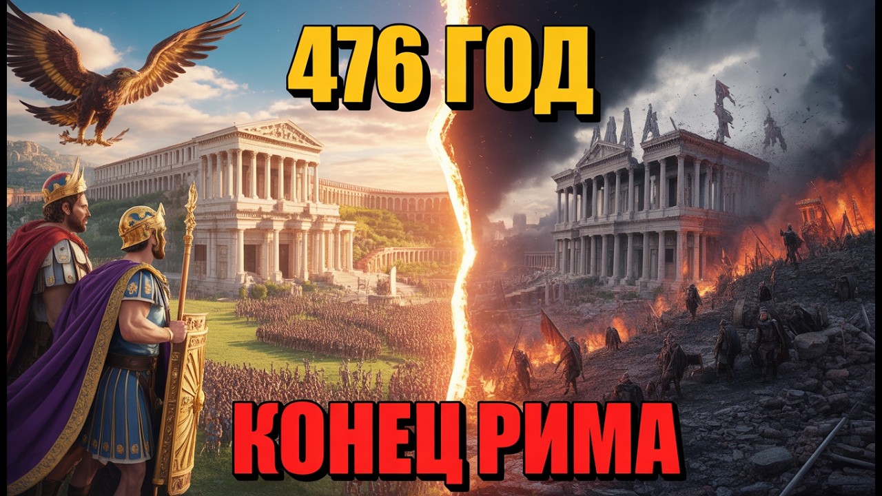 Падение Рима: Как Величайшая Империя Превратилась в Руины за 100 Лет