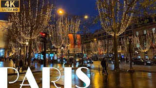 ??[PARIS 4K] WALK IN PARISBEST CHRISTMAS STREETS WALK(4K ULTRA HIGH DEFINITION) 21/DECEMBER/2023