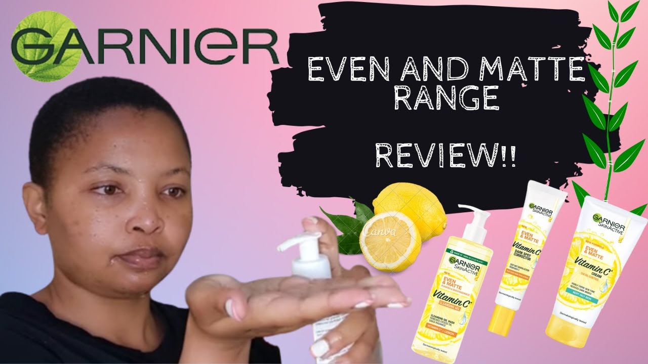 GARNIER VITAMIN C EVEN AND MATTE RANGE REVIEW II RESULTS IN 3 DAYS