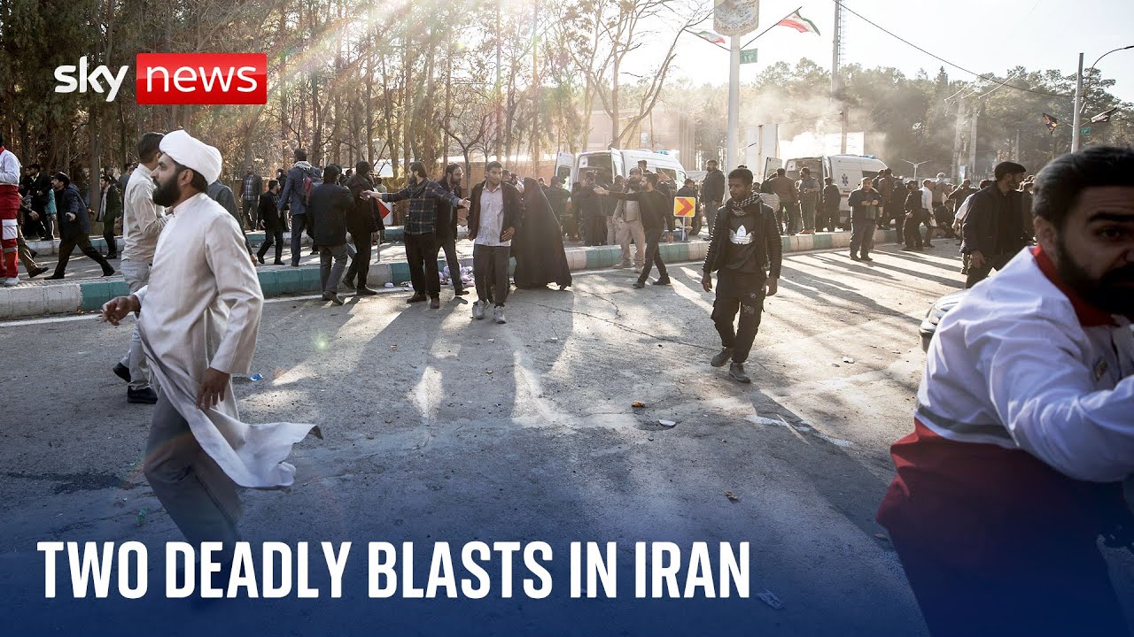 ⁣Deadly bombing in Iran near grave of assassinated general Qassem Soleimani