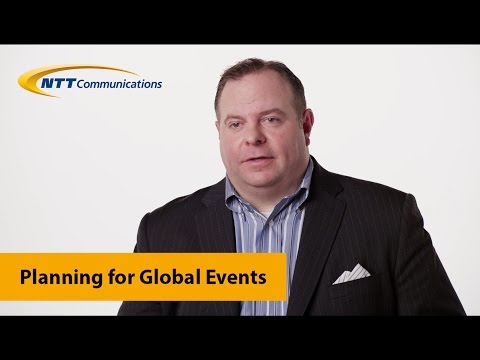 NTT Com and the Planning for Global Events
