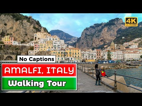 Amalfi, Italy Walking Tour - No Captions