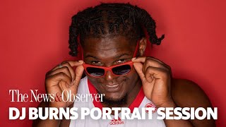 Behind the Scenes: NC State's DJ Burns photo session