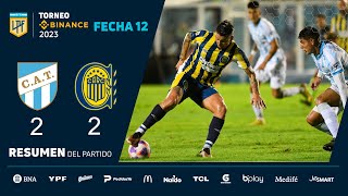 #TorneoBinance 2023 | Fecha 12 | resumen de A. Tucumán - Rosario Central