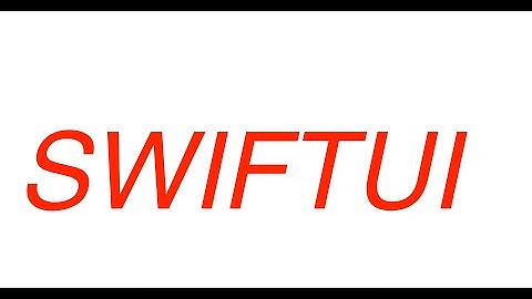 SWIFTUI Introduction Part - 1 , Creating the Xcode Project