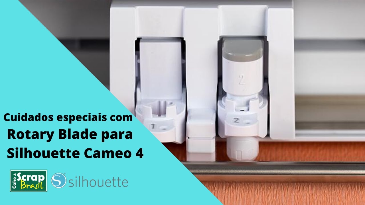 Cuidados especiais com a Rotary Blade, a lâmina rotativa da Silhouette Cameo  4 