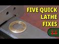 Five Quick Improvements to the CJ0618 7x12 Mini Lathe that Anyone Can Make