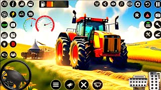 Tractor farming simulator - tractor driving in farming game - village farming simulator screenshot 1