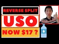 USO at $17? 1:8 Reverse Split (What It Means! + NEW USO Update!)