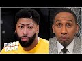 'There is no way in hell' the Lakers win the title without Anthony Davis - Stephen A. | First Take