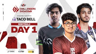 UE Challengers Showdown 2024 |#BGMI | Semi Finals Day-1 | Ft- #iQOOSOUL #godlike #CG #GT etc.