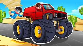 Gasté 100,000$ en el NUEVO MONSTER TRUCK de Viaje Largo en Roblox!