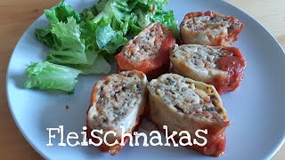 Fleischnakas ‍ Escargots à la viande - Recette pas à pas - Fait maison