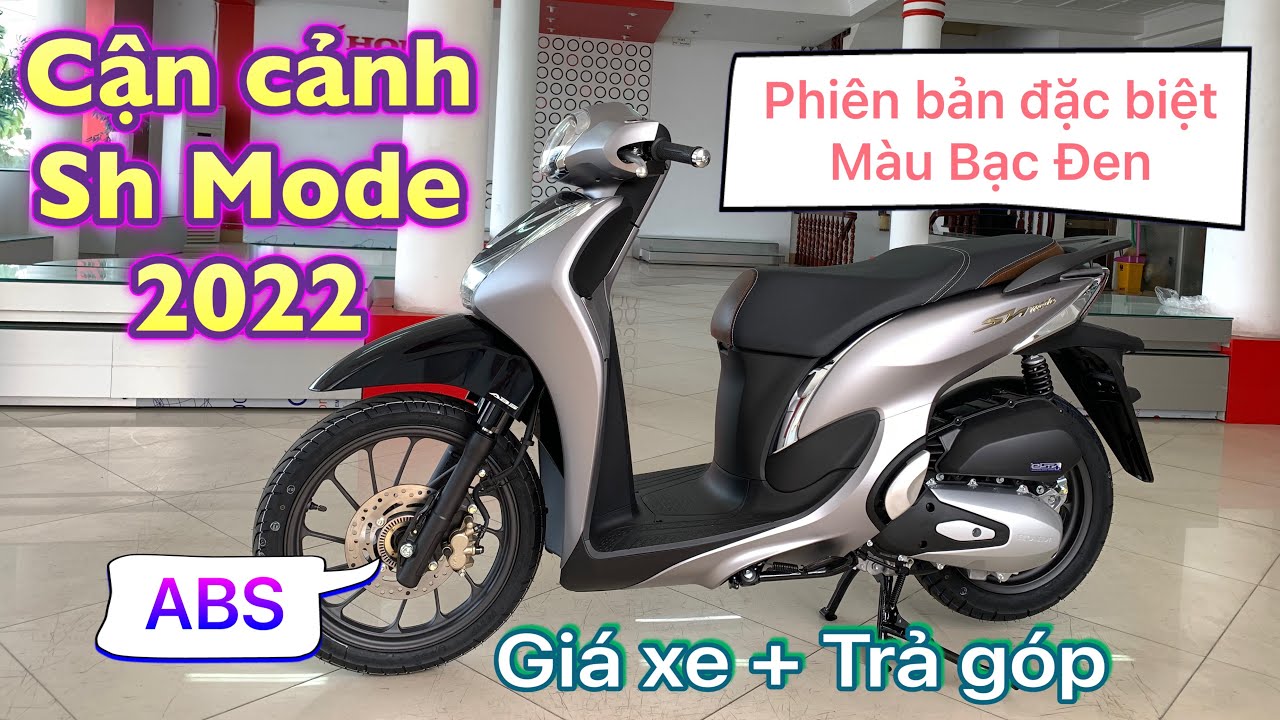 Chi tiết Honda SH Mode 2022 bản Cao cấp màu xám đen giá 6029 triệu tại  Việt Nam  Xe 360