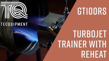 Turbojet Trainer with Reheat GT100RS - Engines - TecQuipment