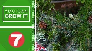 You Can Grow It - Making evergreen Christmas wreaths