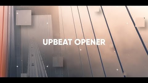 Upbeat Opener Premiere Pro Templates