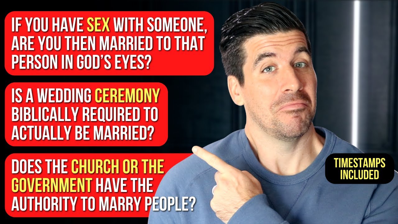 According to the Bible, How Are You Actually Married in Gods Eyes? Sex? Ceremony? License? ApplyGodsWord