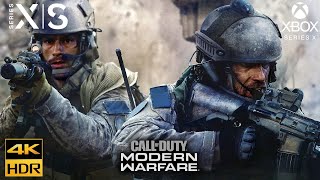 Call of Duty: Modern Warfare Xbox Series X 4K HDR 60fps The Embassy Realism Gameplay Part #7