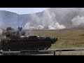 BMP-2 &amp; T-72 Tanks Fire At Simulated Targets