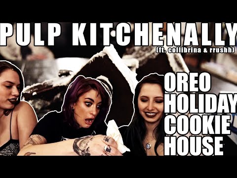 three grown adults can't build an oreo holiday cookie house (ft. collibrina and rrrushhh)