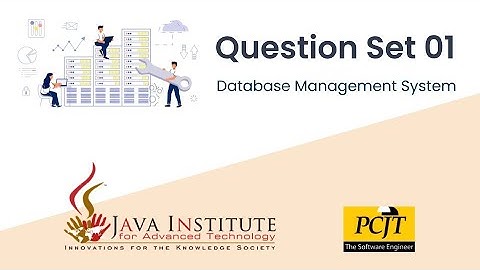 Create a database using HeidiSQL software|Java institute|DBMS_question_set_01